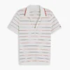 Kevyt piqué-henley-polo