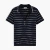 Kevyt piqué-henley-polo