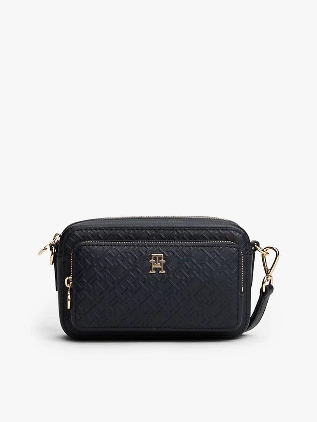Koko pinnan kattava kohokuvioitu monogrammi-olkalaukku Koko pinnan kattava kohokuvioitu monogrammi-olkalaukku