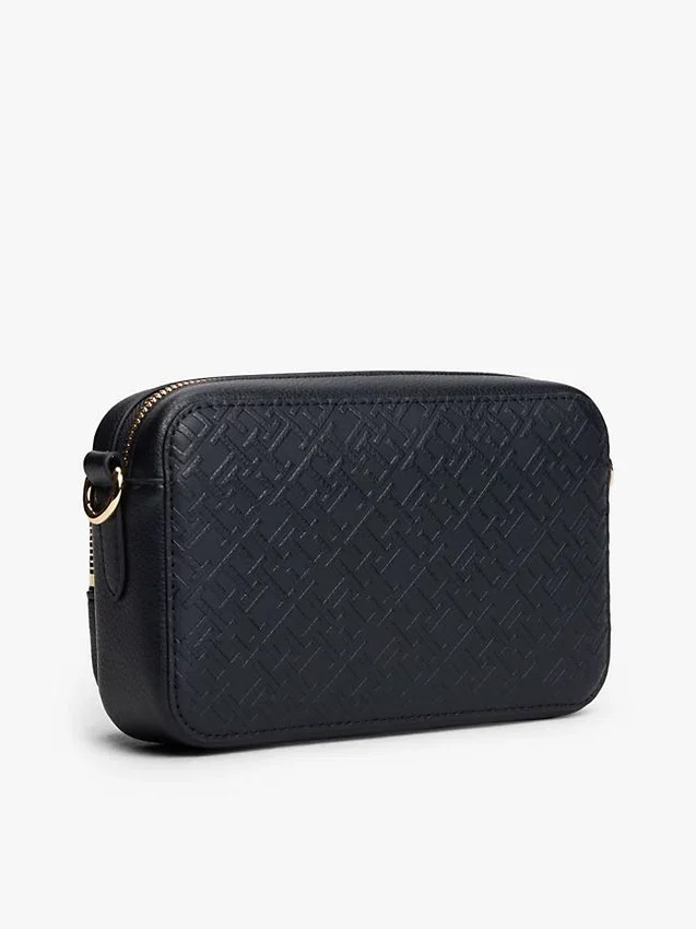 Koko pinnan kattava kohokuvioitu monogrammi-olkalaukku Koko pinnan kattava kohokuvioitu monogrammi-olkalaukku