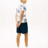 Lasten Allover Logo Stretch Polo Lasten Allover Logo Stretch Polo