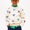 Lasten Allover Sailing Flag -huppari Lasten Allover Sailing Flag -huppari