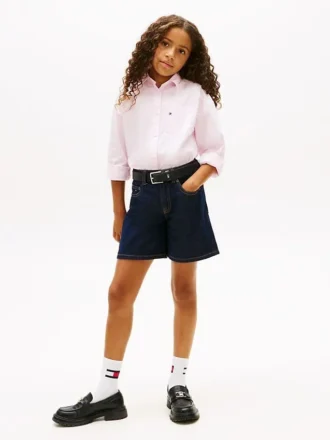 Lasten bermuda-denimshortsit
