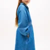 Lasten chambray-paita-mekko