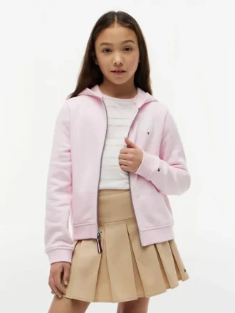 Lasten Collegiate Tommy Logo -vetoketjuhuppari