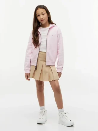 Lasten Collegiate Tommy Logo -vetoketjuhuppari