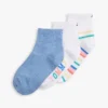 Lasten Color Mix -neljännesvartiset sukat, 3 kpl