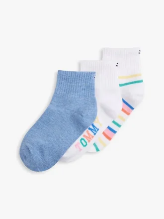 Lasten Color Mix -neljännesvartiset sukat, 3 kpl