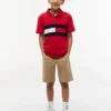 Lasten Colorblock Flag Stretch -polo Lasten Colorblock Flag Stretch -polo