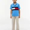Lasten Colorblock Flag Stretch -polo Lasten Colorblock Flag Stretch -polo