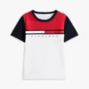 Lasten Colorblock Flag Stripe -T-paita Lasten Colorblock Flag Stripe -T-paita