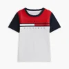 Lasten Colorblock Flag Stripe -T-paita Lasten Colorblock Flag Stripe -T-paita