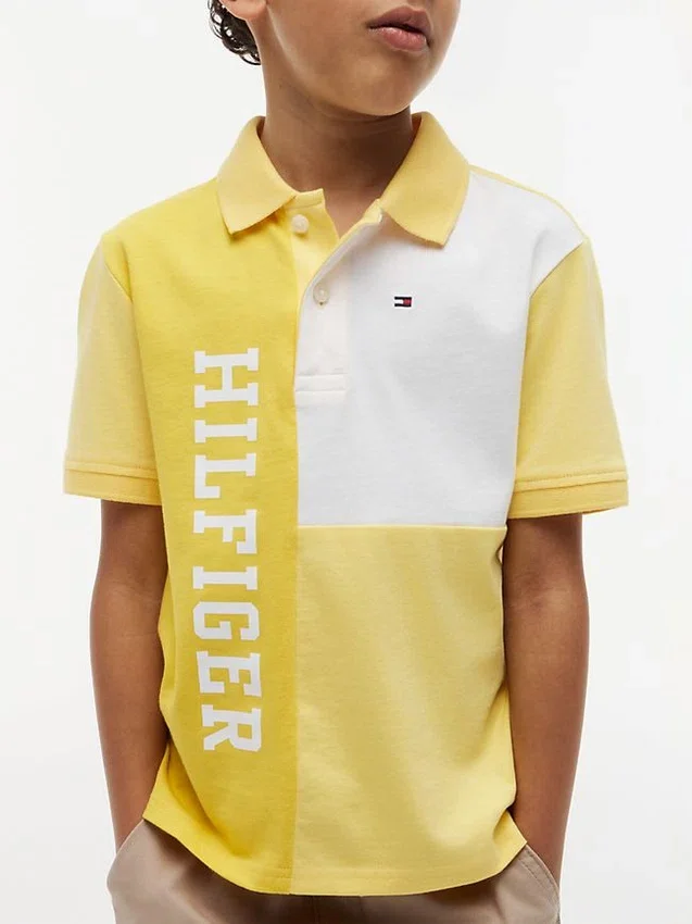 Lasten Colorblock Logo Stretch Polo Lasten Colorblock Logo Stretch Polo
