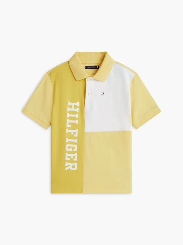 Lasten Colorblock Logo Stretch Polo Lasten Colorblock Logo Stretch Polo