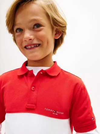 Lasten Colorblock-polo