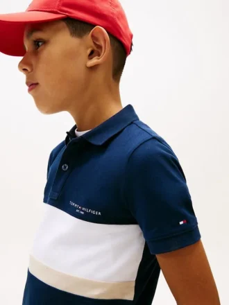 Lasten Colorblock-polo