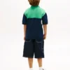 Lasten Colorblock Rugby -polo Lasten Colorblock Rugby -polo