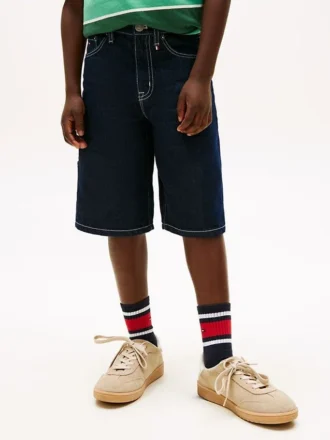 Lasten denim-carpenter-shortsit