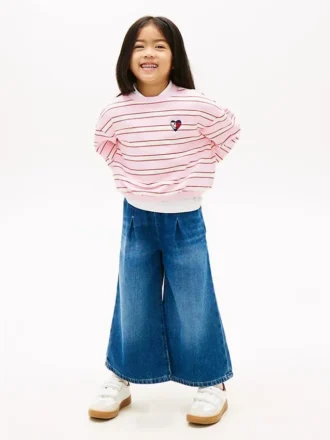 Lasten denim-housut