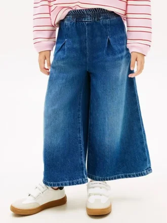 Lasten denim-housut