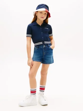 Lasten denim-shortsit