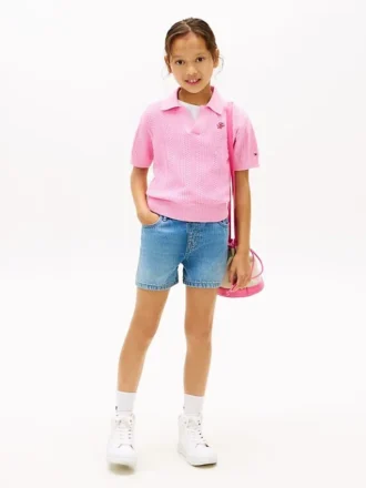 Lasten denim-shortsit