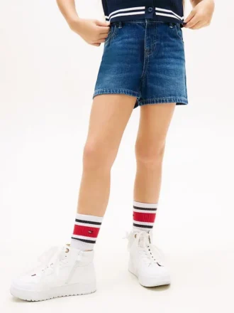 Lasten denim-shortsit
