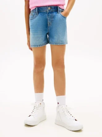Lasten denim-shortsit