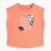 Lasten Flip Sequin Floral Logo T-paita
