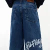 Lasten graffitipainetut löysät denimshortsit Lasten graffitipainetut löysät denimshortsit