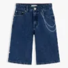 Lasten graffitipainetut löysät denimshortsit Lasten graffitipainetut löysät denimshortsit