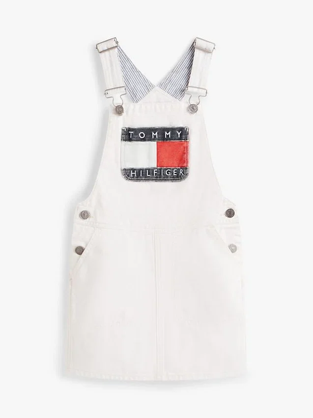 Lasten Hilfiger Denim -denimhaalarimekko Lasten Hilfiger Denim -denimhaalarimekko