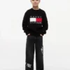 Lasten Hilfiger Graffiti Print Baggy -farkut Lasten Hilfiger Graffiti Print Baggy -farkut