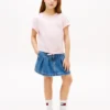 Lasten Hilfiger-logolla varustettu edestä solmittava T-paita Lasten Hilfiger-logolla varustettu edestä solmittava T-paita