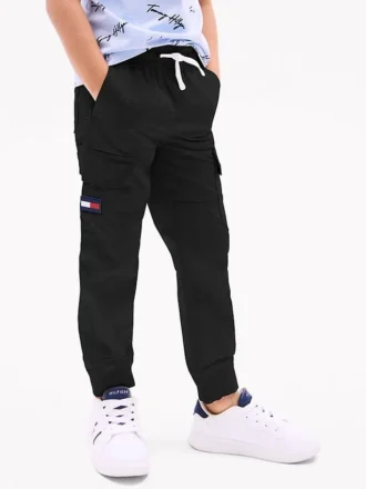 Lasten joustavat cargo-jogger-housut