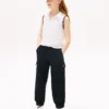 Lasten joustavat chino-cargo-joggerit Lasten joustavat chino-cargo-joggerit