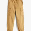 Lasten joustavat chino-cargo-joggerit Lasten joustavat chino-cargo-joggerit