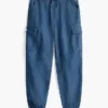 Lasten joustavat chino-cargo-joggerit Lasten joustavat chino-cargo-joggerit