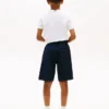 Lasten joustavat seersucker-shortsit Lasten joustavat seersucker-shortsit