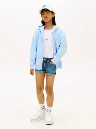 Lasten kapeat denimshortsit