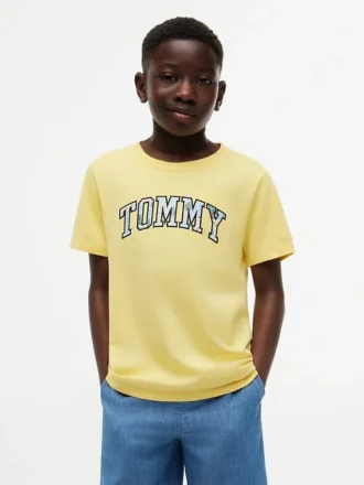 Lasten kukallinen Tommy-logopaita