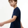 Lasten kukallinen Tommy-logopaita Lasten kukallinen Tommy-logopaita
