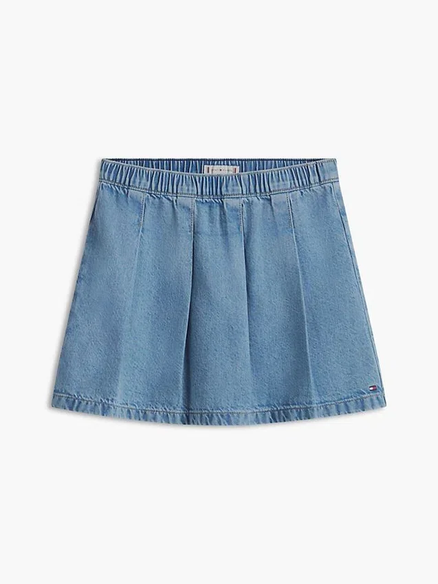 Lasten laskostettu denimhame Lasten laskostettu denimhame