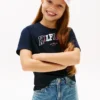 Lasten monivärinen Hilfiger-logopaita Lasten monivärinen Hilfiger-logopaita