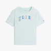 Lasten monivärinen Hilfiger-logopaita Lasten monivärinen Hilfiger-logopaita