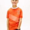 Lasten Monogram Banner Stripe -T-paita Lasten Monogram Banner Stripe -T-paita