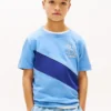 Lasten Monogram Banner Stripe -T-paita Lasten Monogram Banner Stripe -T-paita