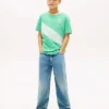 Lasten Monogram Banner Stripe -T-paita Lasten Monogram Banner Stripe -T-paita