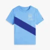 Lasten Monogram Banner Stripe -T-paita Lasten Monogram Banner Stripe -T-paita