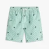 Lasten monogrammilogolla varustetut raidalliset Shortsit Lasten monogrammilogolla varustetut raidalliset Shortsit
